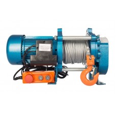 Лебедка TOR ЛЭК-300 E21 (KCD) 300/600 кг 380 В с канатом 100/50 м (T) (1051228)
