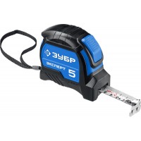 ЗУБР ЭКСПЕРТ, 5 м х 25 мм, рулетка с автостопом, Профессионал (34057-05-25_z02)