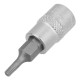 Головка с битой вставкой T10, квадрат 1/4, CrV Stels (13802)