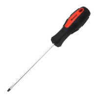 Отвертка Anti-Slip, SL3 х 100 мм, CrV, двухкомпонентная рукоятка Matrix