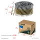 Гвозди барабанные CNW 80 x 3.1 мм, рифленые, 3600 шт ЗУБР 305382-80
