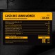 Газонокосилка бензиновая GLD-420, 146 см3, ширина 42 см, 40 л Denzel (58805)