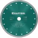 Сегментированный алмазный диск Turbo, 230 мм, (22.2 мм, 10 х 2.8 мм) KRAFTOOL 36682-230
