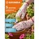 GRINDA COMFORT, S (7), садовые перчатки с прозрачным полиуретановым покрытием, розовые, 13 класс (11291-S_z01)