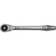 Трещотка 1/4 x 141 мм сдвижной квадрат Zyklop Metal Push серия 8003 A Wera WE-004003