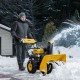 Бензиновая снегоуборочная машина SB 560 LP, 212 cc, электростартер, фара Denzel (97652)