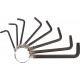 Ключи TORX 8 шт. Т9-Т40 на кольце