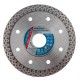 Диск алмазный, 115 х 22.2 мм, тонкий, сплошной (Jaguar) мокрая резка Gross (73052)