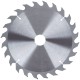 Диск пильный для циркулярных пил по дереву, 235 x 32 x 24T + кольцо 32/30 (37683М)