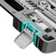 Набор инструментов, 1/2, 1/4, CrV, пластиковый кейс 82 предмета Stels