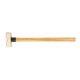 Кувалда 3 кг AlCu рукоятка дерево гикори искробезопасная 191G-1020, HORTZ