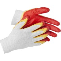 Перчатки х/б EXPERT-2, L-XL, с двойным латексным обливом, повышенная износостойкость STAYER 11409-XL