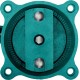 Тиски слесарные 165 мм, расход 324 мм Reversible KRAFTOOL 32705-165