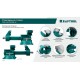 Тиски слесарные 200 мм, расход 368 мм Reversible KRAFTOOL 32705-200