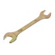 Набор ключей рожковых 6-22 мм, 8 шт, желтый цинк Сибртех (15280)