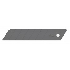 Черные сегментированные лезвия EXCEL BLACK 25 мм, 20 шт, в пластиковом кейсе + блистер, особо острые OLFA OL-HBB-20