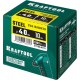 Стальные заклепки Steel, 4.0 x 10 мм, 1000 шт KRAFTOOL 311703-40-10