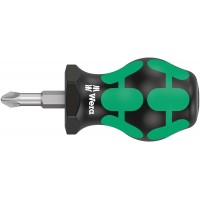Отвёртка короткая крестовая PZ 2 x 25 мм Stubby серия 355 PZ Wera WE-008854