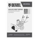 Бензиновая снегоуборочная машина SB 560 LP, 212 cc, электростартер, фара Denzel (97652)