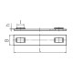 Бирка маркировочная МБС (304) 89х10 (Fortisflex) (71878)