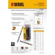 Сверло по металлу, 2 мм, HSS-Tin, Golden Tip, 10 шт. Denzel (717203)