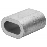 Алюминиевый зажим троса 6 мм, 2 шт ЗУБР DIN 3093 4-304476-06