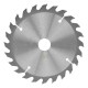 Пильный диск по дереву, 130 х 20 мм, 24 зуба, кольцо 16/20 Matrix Professional (73202)