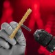 Щетка для дрели 100 мм, плоская со шпилькой, латунированная витая проволока Matrix (74450)