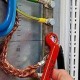 Ключ гаечный накидной VDE, 22 мм, длина 225 мм, диэлектрический (KN-980122)