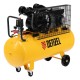 Компрессор воздушный BCV2200/100, ременный привод, 2.2 кВт, 100 литров, 370 л/мин Denzel (58110)
