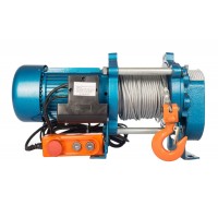 Лебедка TOR ЛЭК-300 E21 (KCD) 300/600 кг 380 В с канатом 70/35 м (T) (1050506)