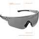Очки защитные HERCULES, открытого типа, серые, широкое моностекло STAYER Professional 2-110432_z01