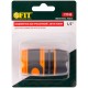 Соединитель двухкомпонентный с автостопом 1/2 (77743)