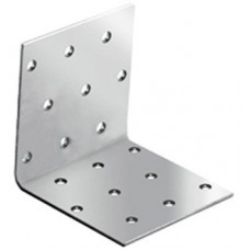 Крепежный уголок равносторонний KUR 100 х 100 х 80 х 2 (30074)