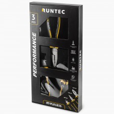 Набор шарнирно-губцевого инструмента , 3 предмета RUNTEC RT-PLR1B3S
