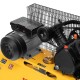 Компрессор воздушный BCV2200/100, ременный привод, 2.2 кВт, 100 литров, 370 л/мин Denzel (58110)
