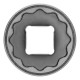 Набор торцевых головок, 3/8, 12 гранные, CrV, 9-19мм, 10 штук Matrix