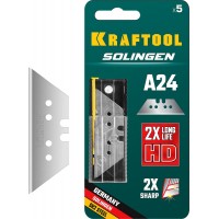 Трапециевидные лезвия Solingen-А24, 5 шт KRAFTOOL 09625-S5_z02
