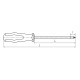 Отвертка диэлектрическая Профи PZ/FL2x100 (КВТ) 79779