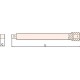Удлинитель 1 200 мм, искробезопасный сплав BeCu 122-1016, HORTZ