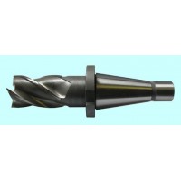 Фреза концевая d45,0х 63х198 к/х Р18 Z=4 хвостовик с конусом 7:24 - 40