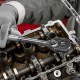 Ключ-трещотка 1/2, CrV, 45 зубьев, с быстрым сбросом, цельнометаллический, хром Matrix