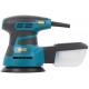 Шлифмашина эксцентриковая 350 Вт; 3000-13000 об/мин; 125 мм; 1,5 кг; липучка; пластик. контейнер; коробка (80582)