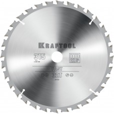 Пильный диск по дереву Fast, 315 х 30 мм, 32Т KRAFTOOL 36950-315-30