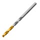 Набор сверл по металлу, 1-10 мм, Р6М5-TiN, Golden Tip, 19 шт Denzel (723003)