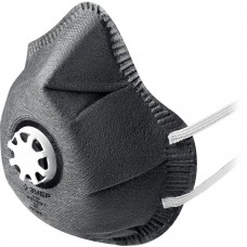 Полумаска фильтрующая ФГ-80 коническая, с угольным слоем, класс защиты FFP1, с клапаном выдоха ЗУБР 11168