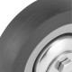 Колесо неповоротное D 75 мм, крепление платформенное Сибртех (68708)