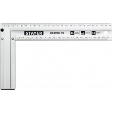 Угольник столярный 250 мм, жесткий STAYER Professional 3432-25