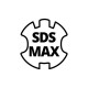 Перфоратор Einhell TE-RH 40 3F,SDS max,1050Вт,40мм,10Дж,кейс E-Box,2 зубила (4257935)