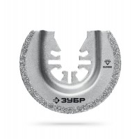 Полотно пильное DIAMOND 65 x 2.0 мм с алмазным зерном Р50: керамика, бетон, кирпич ЗУБР UniLock 15554-65